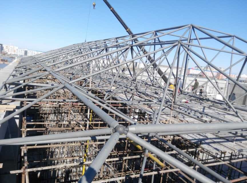 洛阳商贸城屋顶网架工程